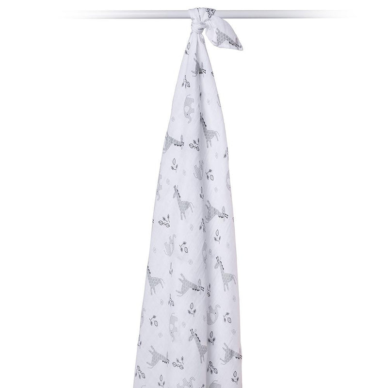 Lulujo Afrique Cotton Swaddle Blanket