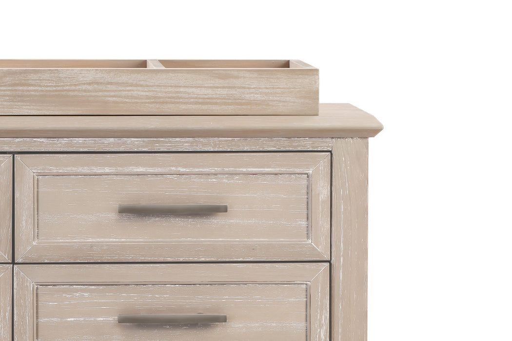 Monogram by Namesake Beckett Rustic Removable Changing Tray - Sandbar