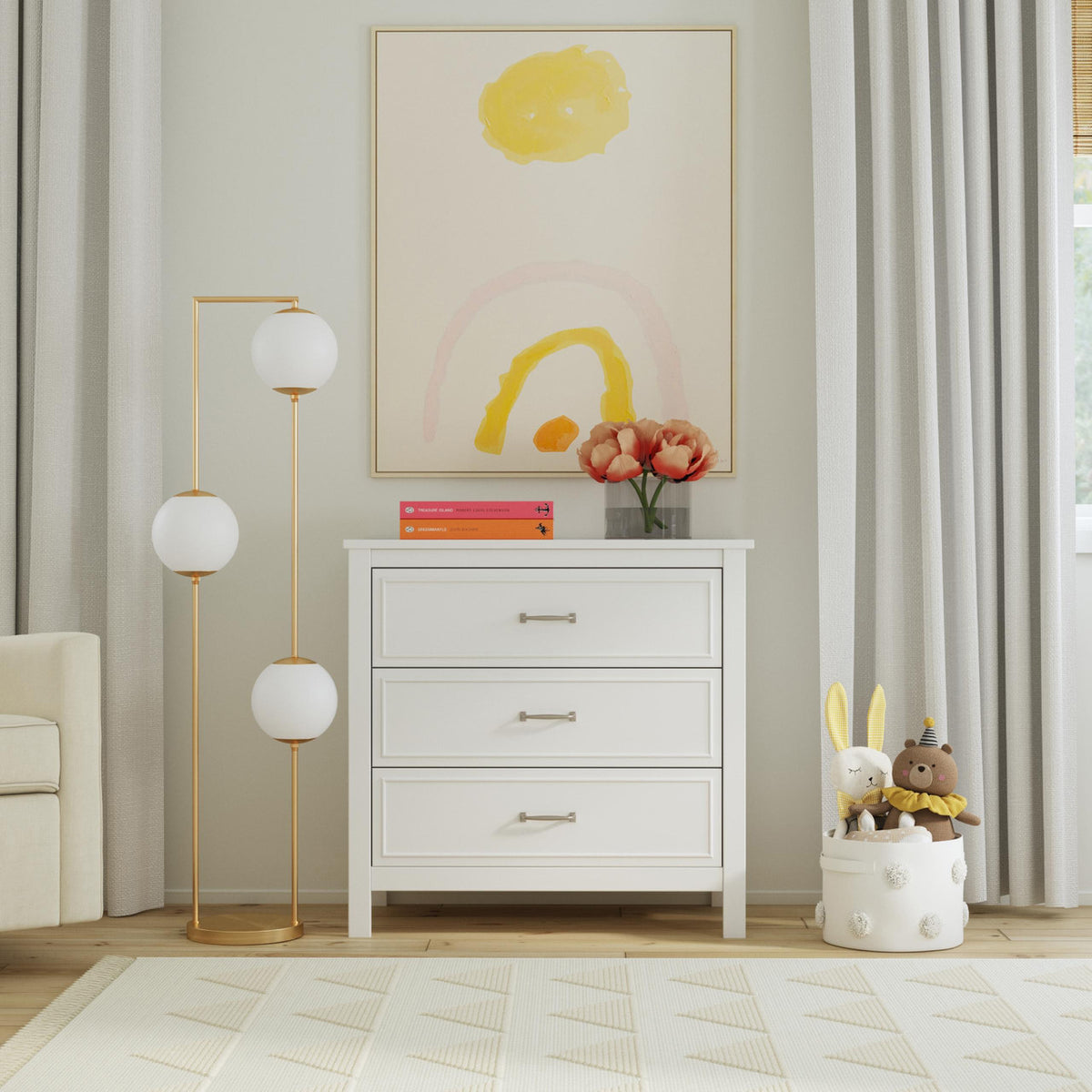 Davinci Charlie 3-Drawer Dresser  Kids N Cribs