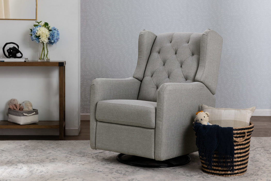 Davinci Everly Recliner and Swivel Glider in Eco-Performance Fabric