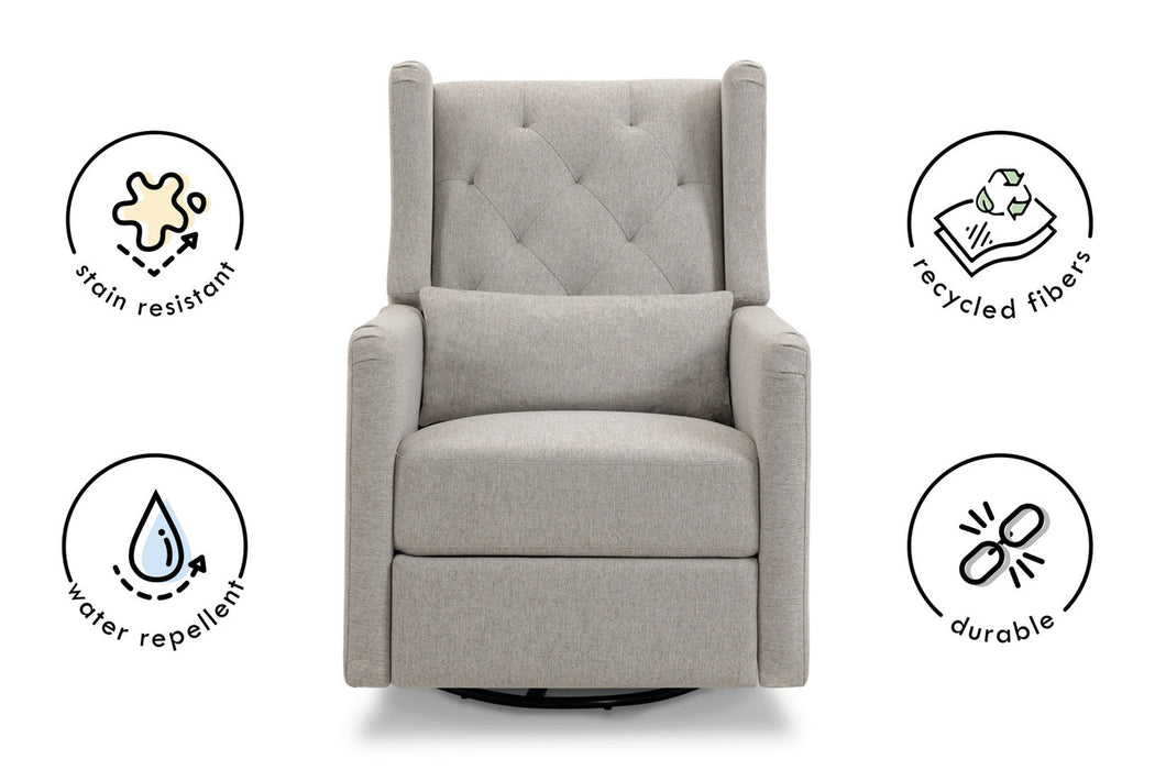 Davinci Everly Recliner and Swivel Glider in Eco-Performance Fabric