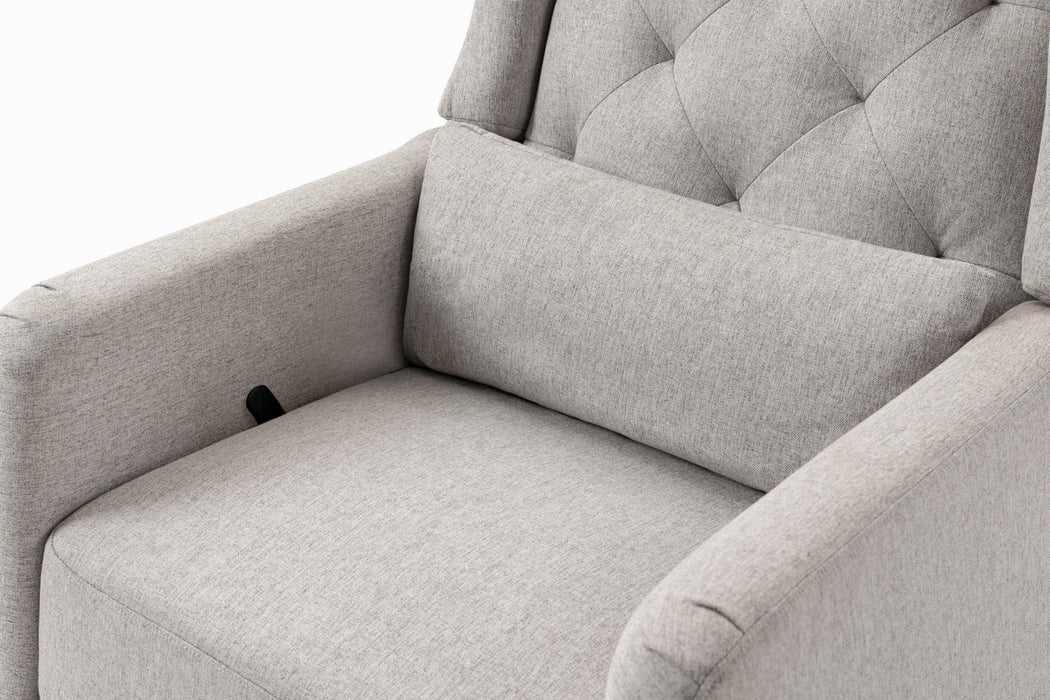 Davinci Everly Recliner and Swivel Glider in Eco-Performance Fabric