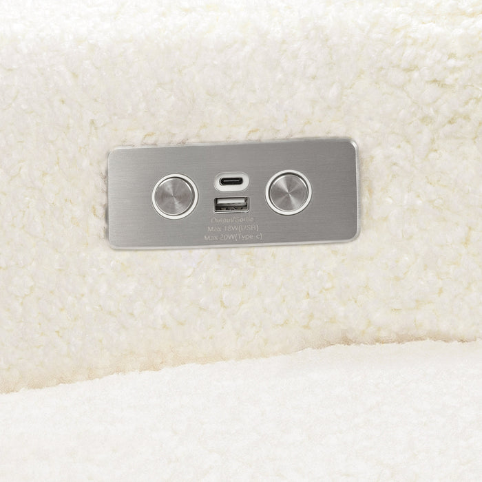 Babyletto Sigi Electronic Recliner and Glider with USB Port