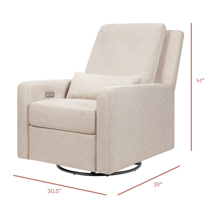 Babyletto Sigi Electronic Recliner and Glider with USB Port