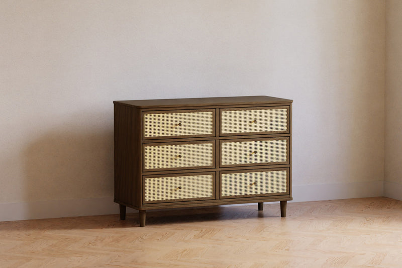 Namesake Marin 2 Piece Nursery Set - Convertible Crib + Double Dresser
