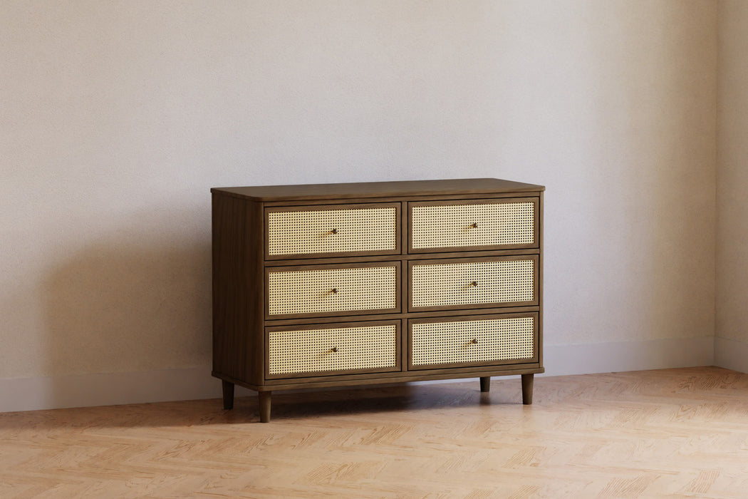 Namesake Marin 2 Piece Nursery Set - Convertible Crib + Double Dresser