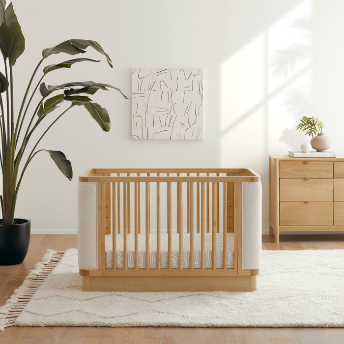 Babyletto Bondi 2 Piece Nursery Set - 4-N-1 Convertible Crib + Double Dresser