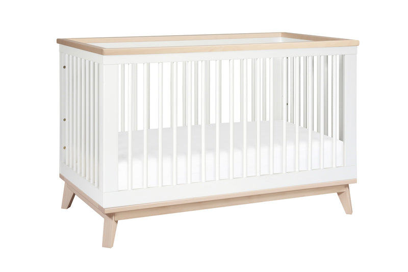 Babyletto Scoot 2 Piece Nursery Set - 3-N-1 Convertible Crib + 3 Drawer Dresser