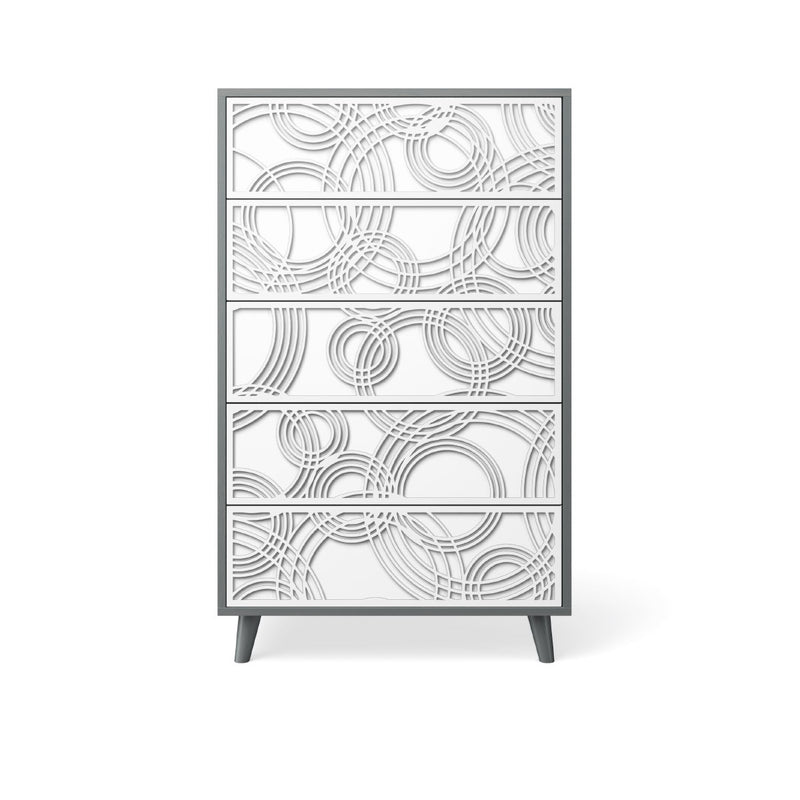 Romina Furniture New York Tall Chest