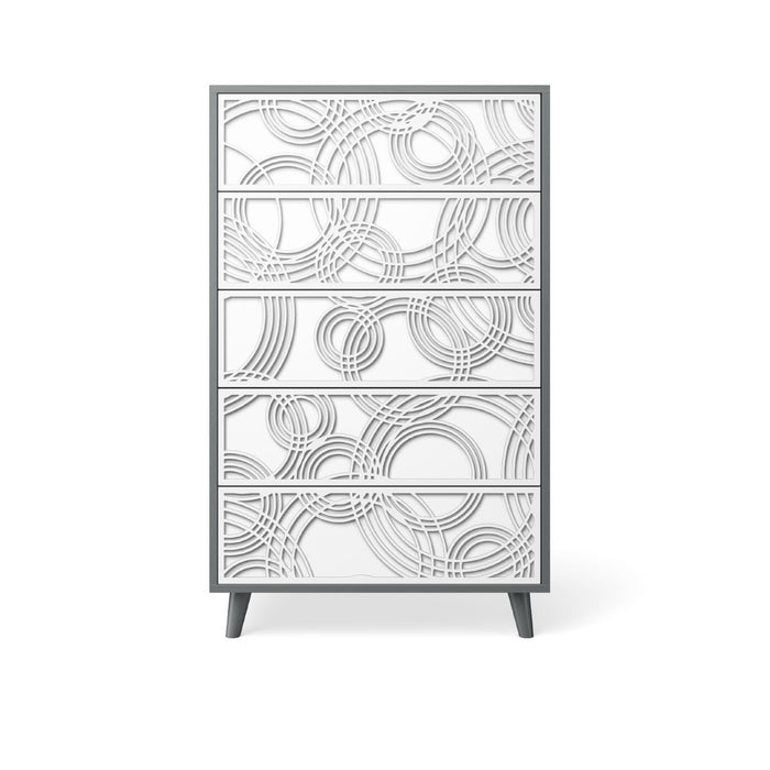 Romina Furniture New York Tall Chest