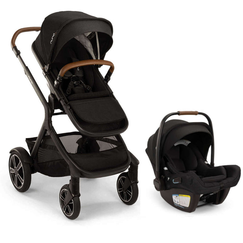 Nuna DEMI Next Stroller + PIPA Aire RX Infant Car Seat Travel System