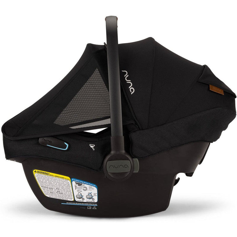 Nuna MIXX Next with Magnetic Buckle + PIPA Aire RX Infant Car Seat with Relx base Travel System