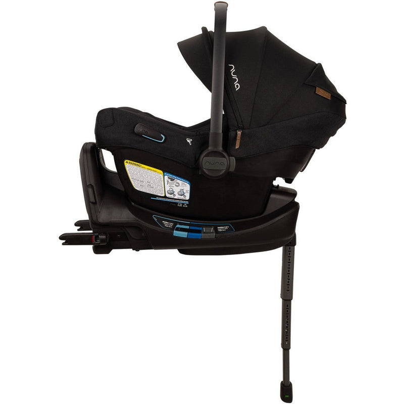Nuna MIXX Next with Magnetic Buckle + PIPA Aire RX Infant Car Seat with Relx base Travel System