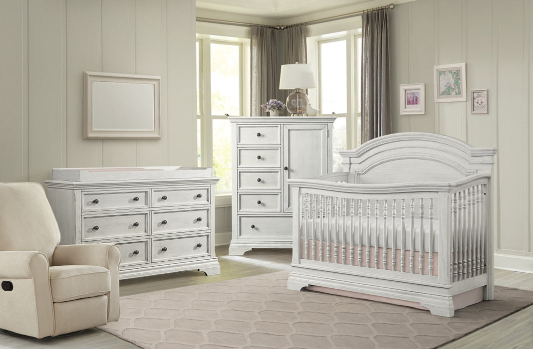 Westwood Olivia 3-Piece Nursery Set – Arch Crib, Dresser & Chifforobe