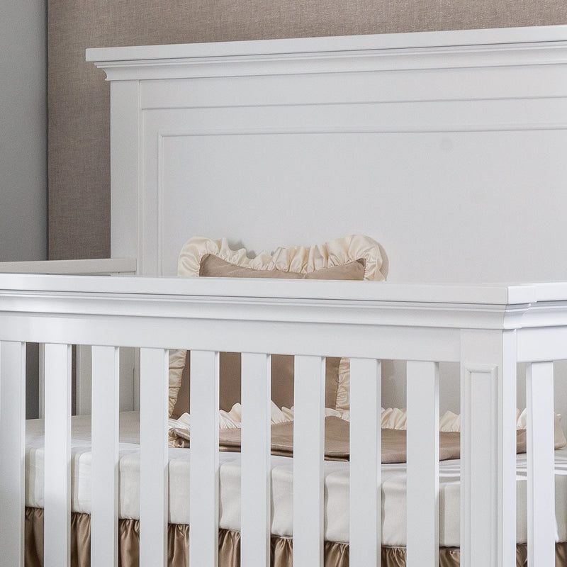 Silva Furniture Jackson Crib | 4-in-1 Convertible | Solid Wood