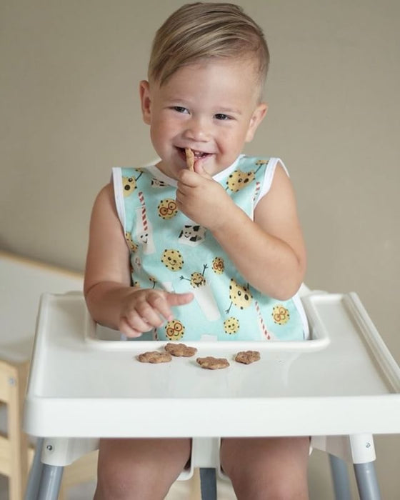 BapronBaby Cookies & Milk Toddler Bapron, 6M - 3T
