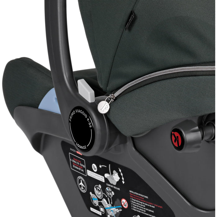 Peg Perego Primo Viaggio Lounge Infant Car Seat + Load Leg Base