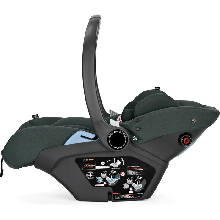 Peg Perego Primo Viaggio Lounge Infant Car Seat + Load Leg Base