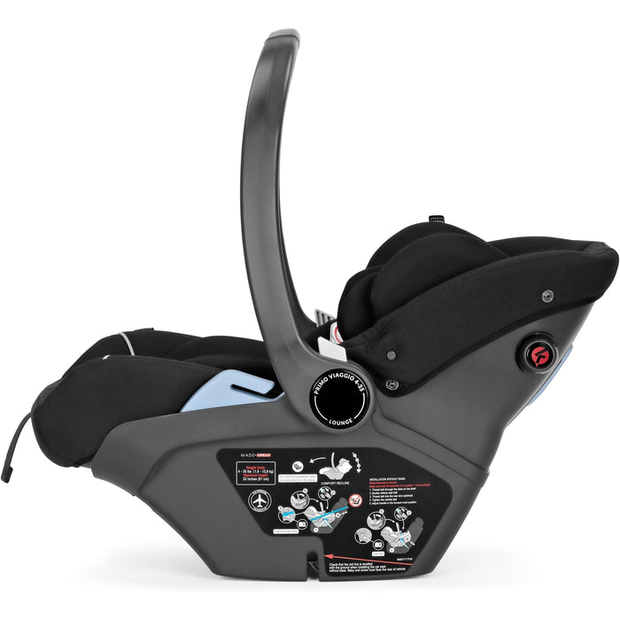 Peg Perego Primo Viaggio Lounge Infant Car Seat + Load Leg Base