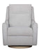 Quinn power recliner with adjustable headrest and lumbar