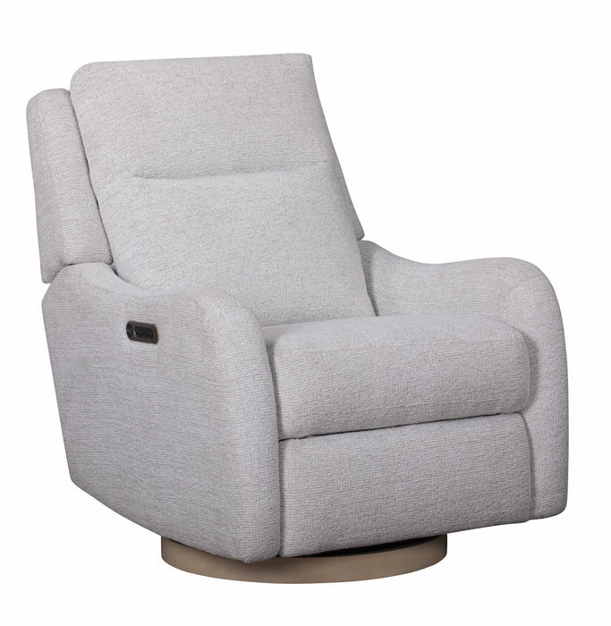 Heritage House Quinn Power Glider Recliner with wood base