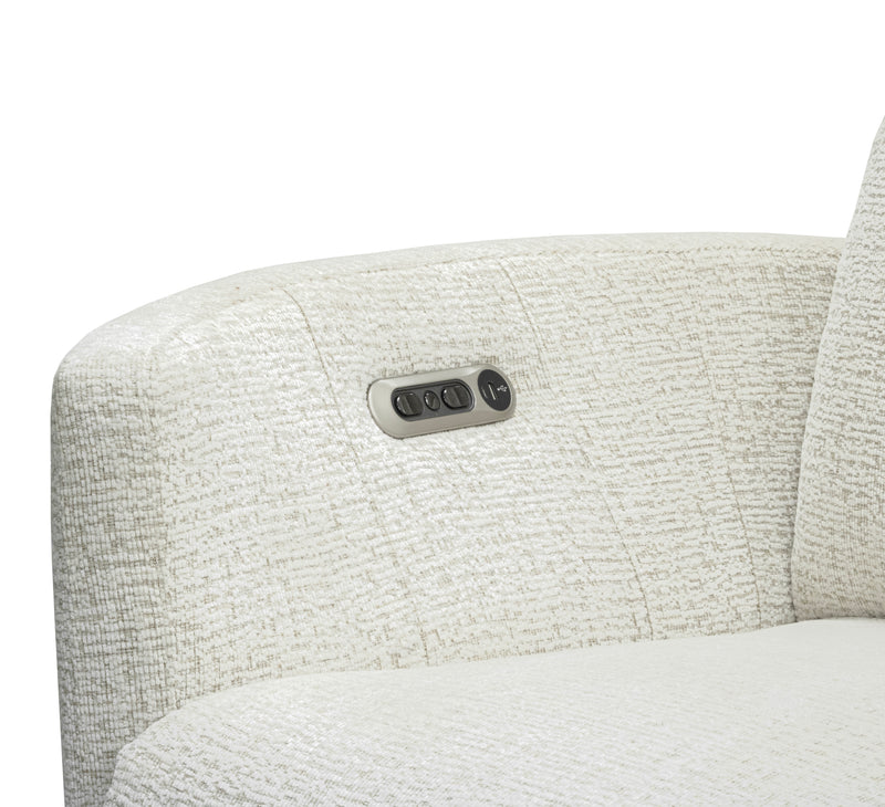 Heritage House Roma Plus Power Swivel Glider Recliner with Adjustable Headrest