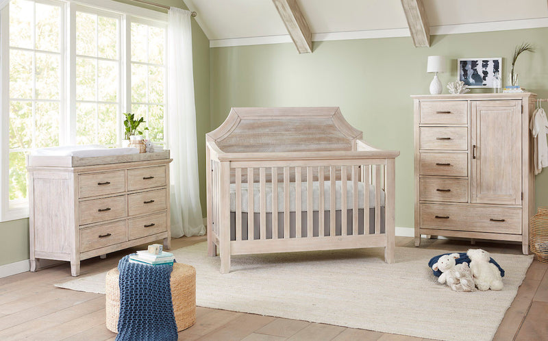 Stella Baby & Child Remi 3 Piece Pagoda Crib Nursery Set, Sugarcoat