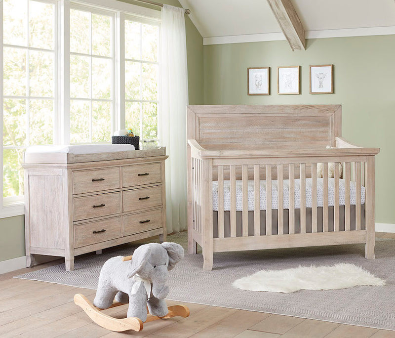 Stella Baby & Child Remi 2 Piece Flat Top Crib Nursery Set, Sugarcoat