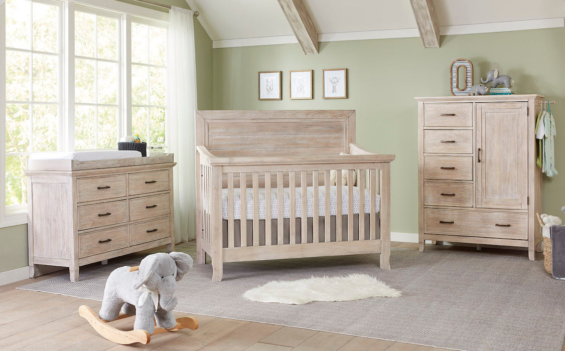 Stella Baby & Child Remi 3 Piece Flat Top Crib Nursery Set, Sugarcoat