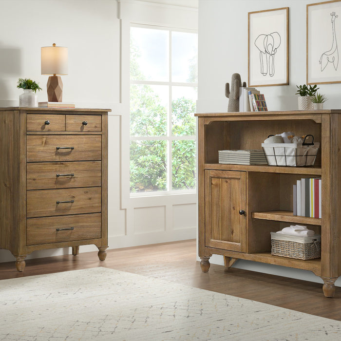 Westwood Highland 5 Drawer Chest, Sand Dune