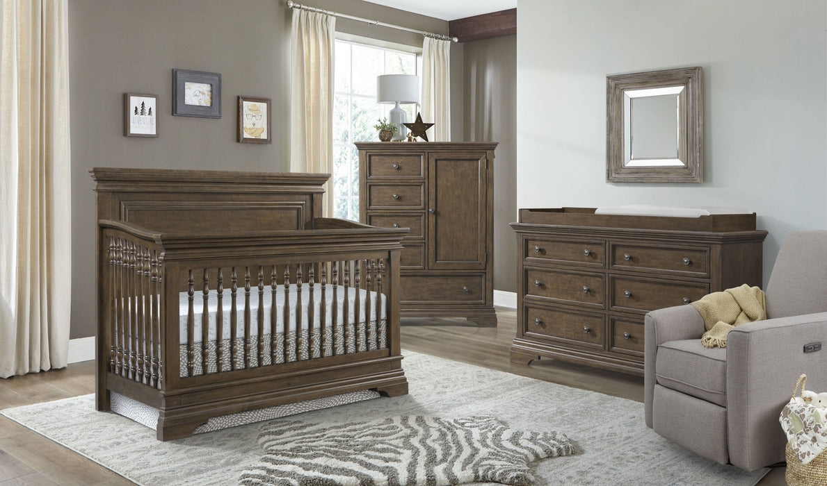 Westwood Olivia 3-Piece Nursery Set – Flat Top Crib, Dresser & Chifforobe