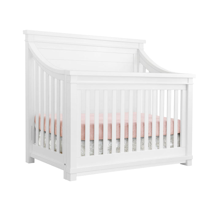 Appleseed Rowan 2 Piece Nursery Set - Flat Convertible Crib + Dresser