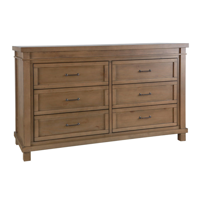 Appleseed Rowan 2 Piece Nursery Set - Flat Convertible Crib + Dresser