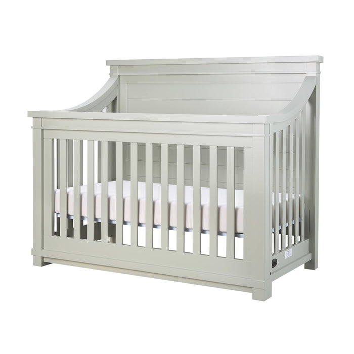 Appleseed Rowan 2 Piece Nursery Set - Flat Convertible Crib + Dresser