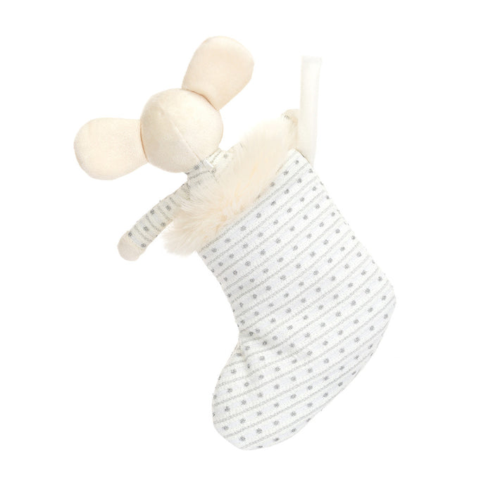 Jellycat Shimmer Stocking Mouse Plush