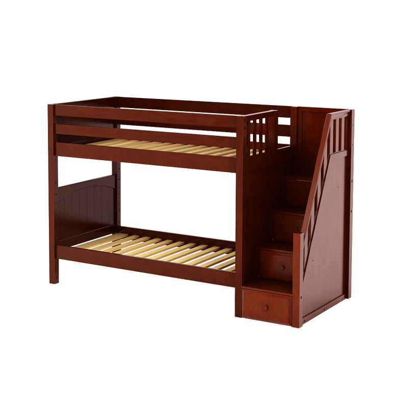Maxtrix STELLAR Twin Medium Staircase Bunk Bed