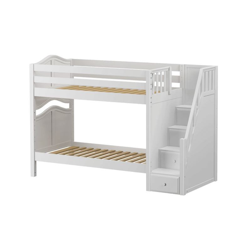 Maxtrix STELLAR Twin Medium Staircase Bunk Bed