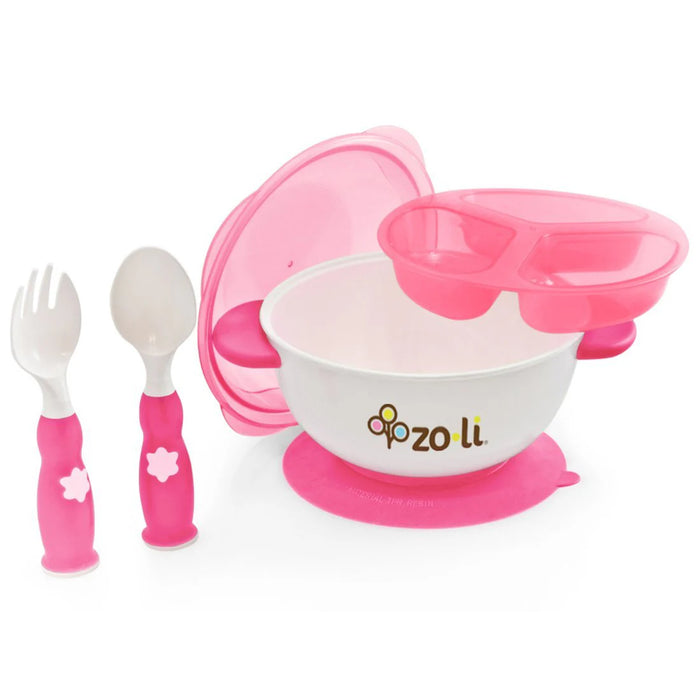 Zoli Stuck Suction Feeding Bowl Set