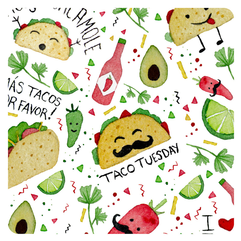 BapronBaby Taco Party Toddler Bapron, 6M - 3T
