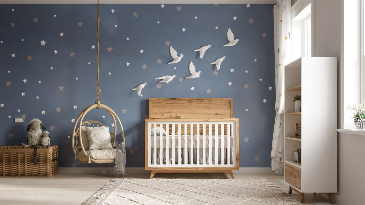 Romina Furniture Uptown Convertible Crib