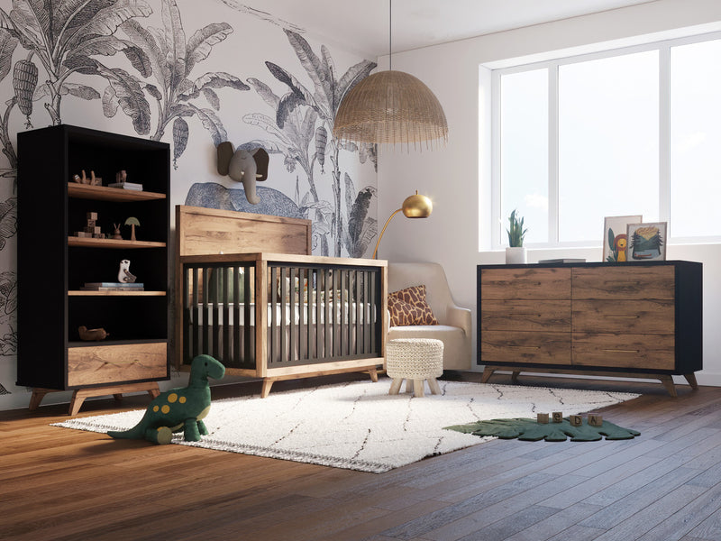 Romina Furniture Uptown Convertible Crib
