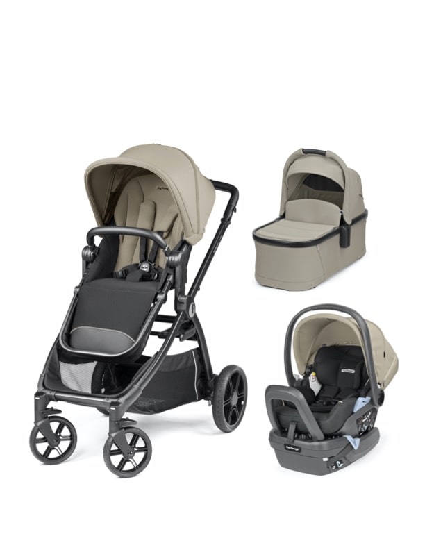 PEG YPSI (2025 Model) + Primo Viaggio Lounge Infant Car Seat + YPSI Bassinet with Home Stand Travel System
