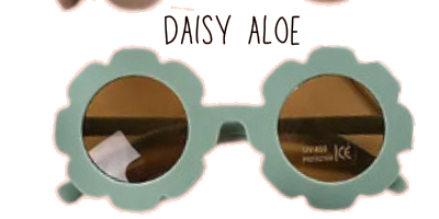 Sugar + Maple Daisy Round Toddler Sunglasses