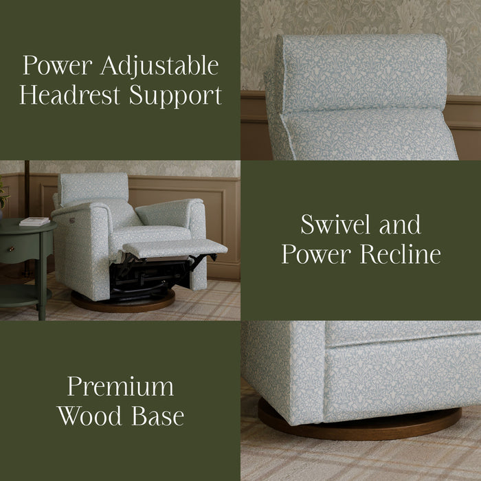 Morris & Co. x Namesake Willa Plus Power Glider Recliner w/ Power Headrest