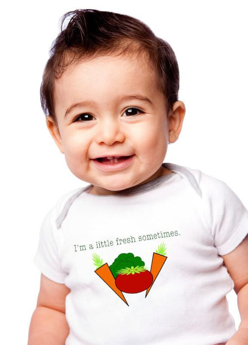 Simply Chickie Organic Cotton Onesie, Veggie