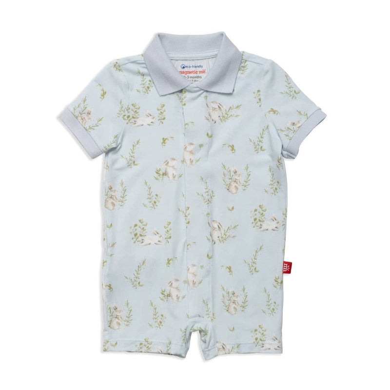 Magnetic Me Blue Hoppily Ever After Modal Magnetic Romper