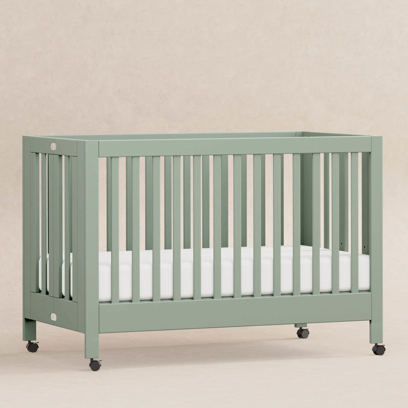 Babyletto Maki Portable Folding Crib with Toddler Bed Conversion Kit