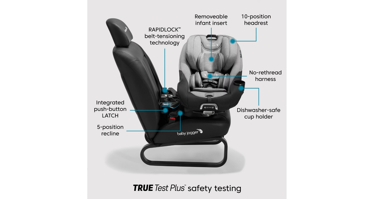 Baby Jogger City Turn Rotating Convertible Car Seat