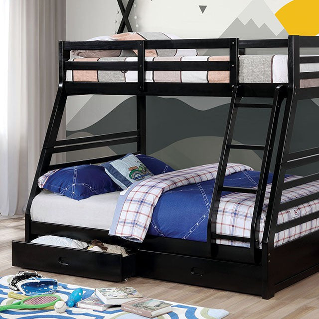 Furniture of America California III Twin/Full Bunk Bed