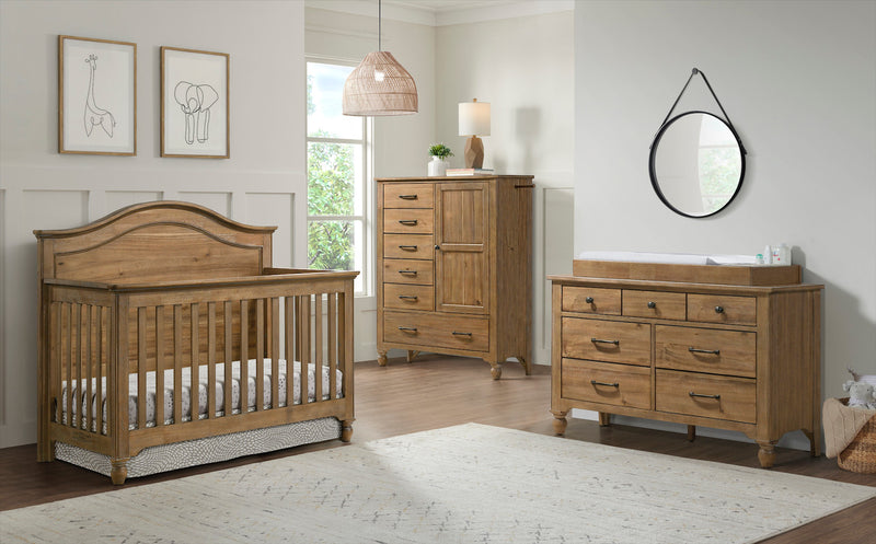Westwood Highland 3-Piece Nursery Set – Crib, Dresser & Chifforobe
